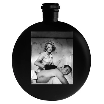 Sean Connery Round Flask