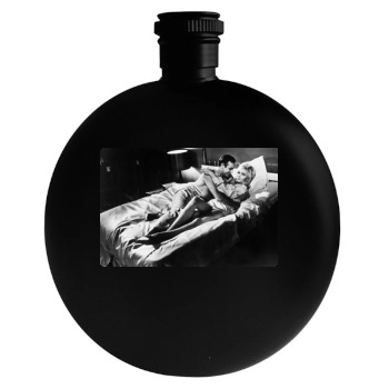 Sean Connery Round Flask