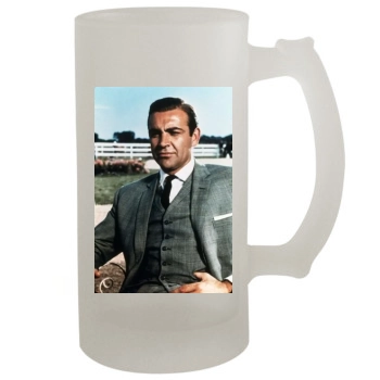 Sean Connery 16oz Frosted Beer Stein