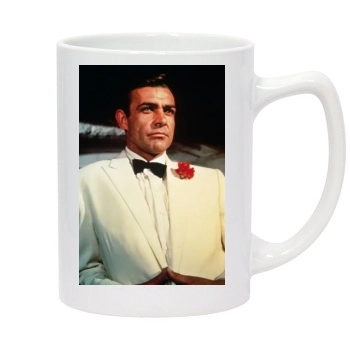 Sean Connery 14oz White Statesman Mug