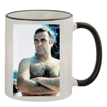 Sean Connery 11oz Colored Rim & Handle Mug