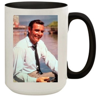 Sean Connery 15oz Colored Inner & Handle Mug