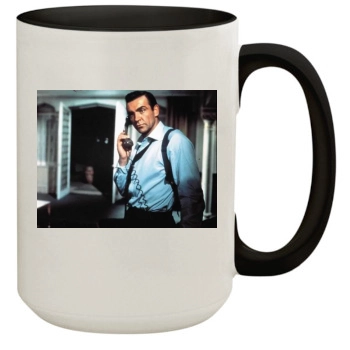 Sean Connery 15oz Colored Inner & Handle Mug