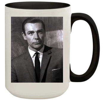 Sean Connery 15oz Colored Inner & Handle Mug