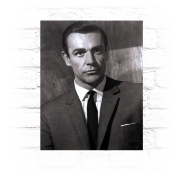 Sean Connery Metal Wall Art