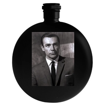 Sean Connery Round Flask