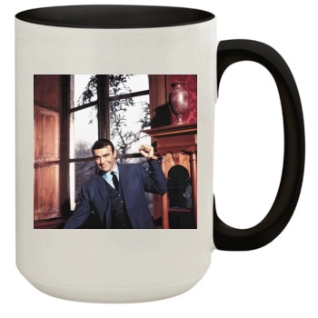 Sean Connery 15oz Colored Inner & Handle Mug