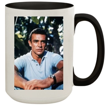 Sean Connery 15oz Colored Inner & Handle Mug