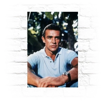 Sean Connery Metal Wall Art