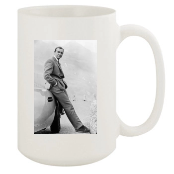 Sean Connery 15oz White Mug