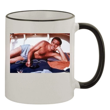 Sean Connery 11oz Colored Rim & Handle Mug