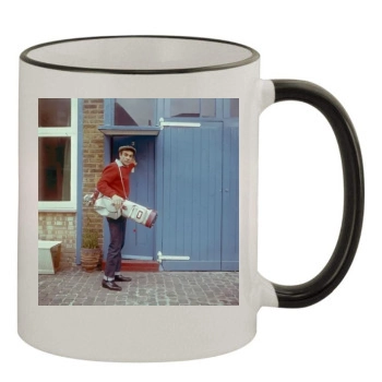 Sean Connery 11oz Colored Rim & Handle Mug