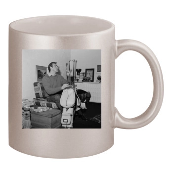 Sean Connery 11oz Metallic Silver Mug