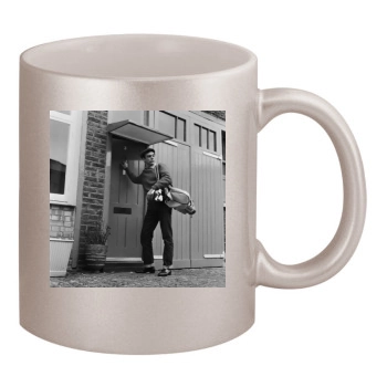 Sean Connery 11oz Metallic Silver Mug