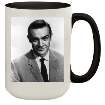 Sean Connery 15oz Colored Inner & Handle Mug