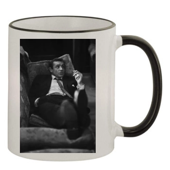 Sean Connery 11oz Colored Rim & Handle Mug