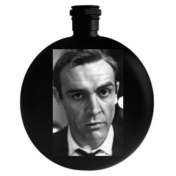 Sean Connery Round Flask