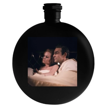 Sean Connery Round Flask