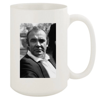 Sean Connery 15oz White Mug