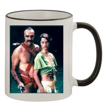 Sean Connery 11oz Colored Rim & Handle Mug