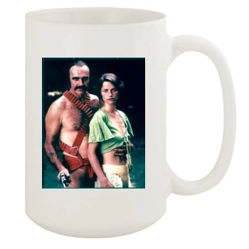 Sean Connery 15oz White Mug