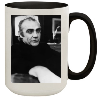 Sean Connery 15oz Colored Inner & Handle Mug