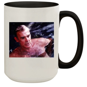 Sean Connery 15oz Colored Inner & Handle Mug