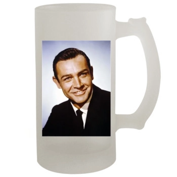 Sean Connery 16oz Frosted Beer Stein