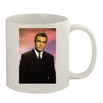 Sean Connery 11oz White Mug