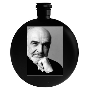 Sean Connery Round Flask