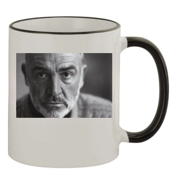 Sean Connery 11oz Colored Rim & Handle Mug