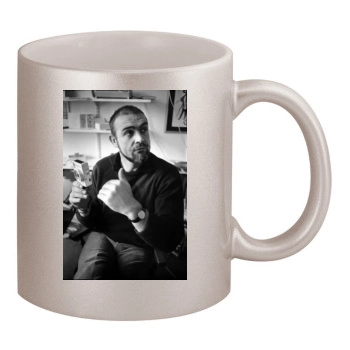 Sean Connery 11oz Metallic Silver Mug