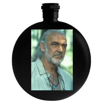 Sean Connery Round Flask