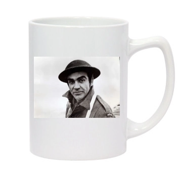 Sean Connery 14oz White Statesman Mug