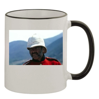 Sean Connery 11oz Colored Rim & Handle Mug