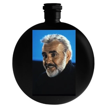 Sean Connery Round Flask