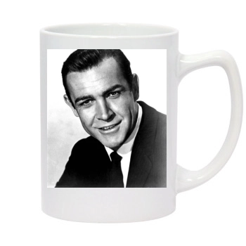 Sean Connery 14oz White Statesman Mug