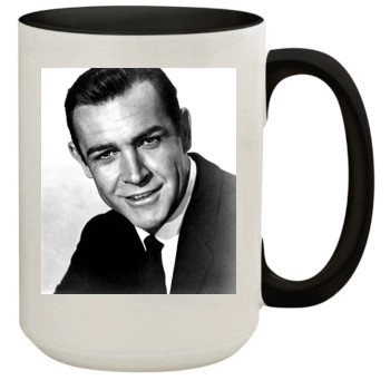 Sean Connery 15oz Colored Inner & Handle Mug