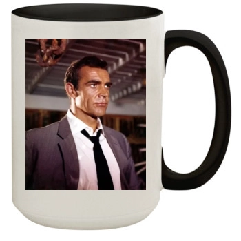 Sean Connery 15oz Colored Inner & Handle Mug