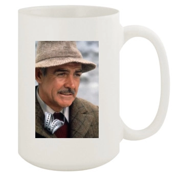 Sean Connery 15oz White Mug