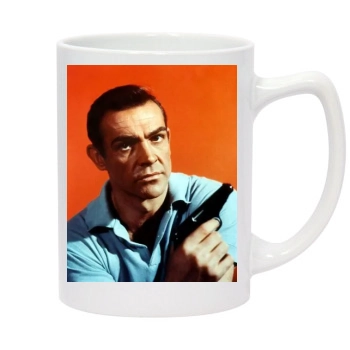 Sean Connery 14oz White Statesman Mug