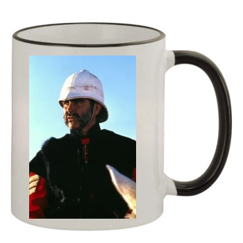 Sean Connery 11oz Colored Rim & Handle Mug