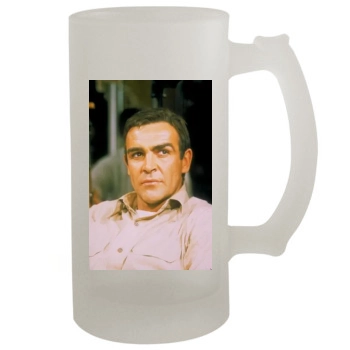 Sean Connery 16oz Frosted Beer Stein