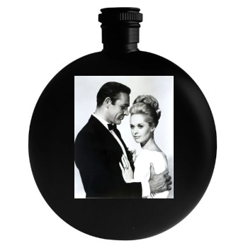 Sean Connery Round Flask