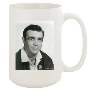 Sean Connery 15oz White Mug