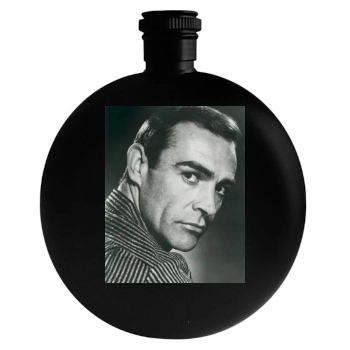 Sean Connery Round Flask