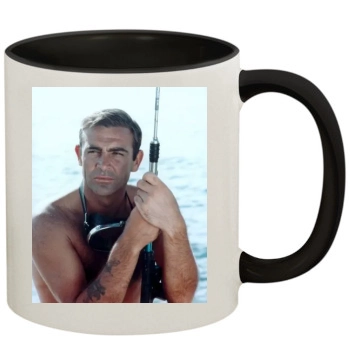 Sean Connery 11oz Colored Inner & Handle Mug