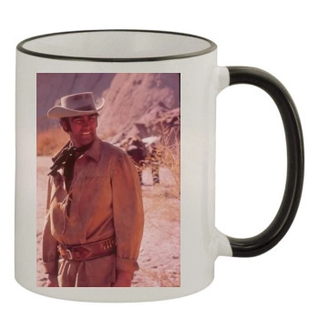 Sean Connery 11oz Colored Rim & Handle Mug