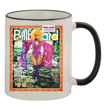 Nicki Minaj 11oz Colored Rim & Handle Mug