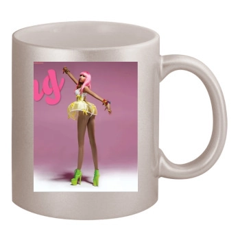 Nicki Minaj 11oz Metallic Silver Mug